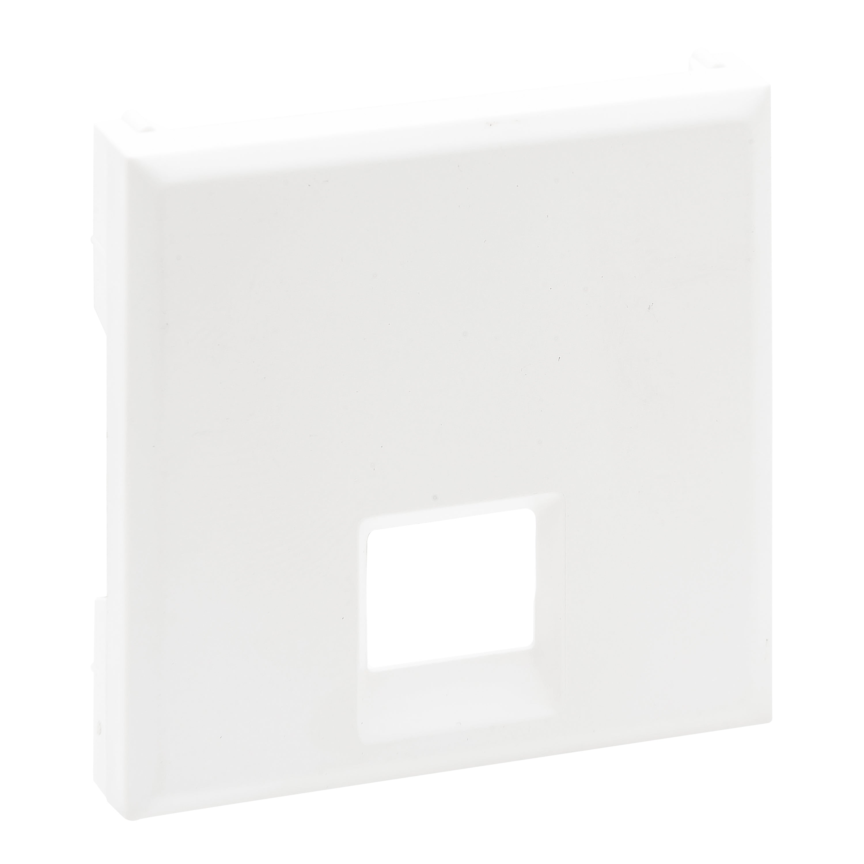 Frontal Niloé Step - Bases telefónicas e informáticas RJ45 - Blanco mate Frontal Niloé Step - Bases telefónicas e informáticas RJ45 - Blanco mate